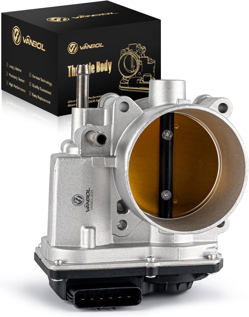 VANBOL Electronic Throttle Body Compatible with 2004-2015 Nissan Armada Frontier 12-21 NV1500 NV2500 NV3500 Pathfinder Titan Xterra Infiniti QX56 Equator V6 4.0L V8 5.6L Replace 16119-7S000 - Image 1